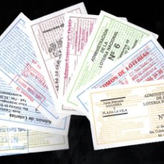 Lotería Nacional: LOTERÍA NACIONAL - ADMINISTRACIONES NÚMS. 1, 4, 6, 8, 10, 13, 14 Y 17 DE STA. COLOMA (BARCELONA) -. Lote 340992688