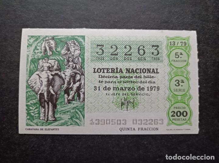 l. nacional 31 marzo 1979. caravana de elefante Compra venta en