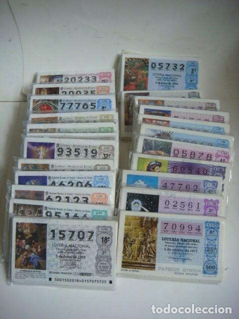 Loter&iacute;a Nacional: LOTERIA NACIONAL DE LOS SABADOS LOTE DE 23 A&Ntilde;OS DIFERENTES VER EN LA DESCRICION DE LOS A&Ntilde;OS
