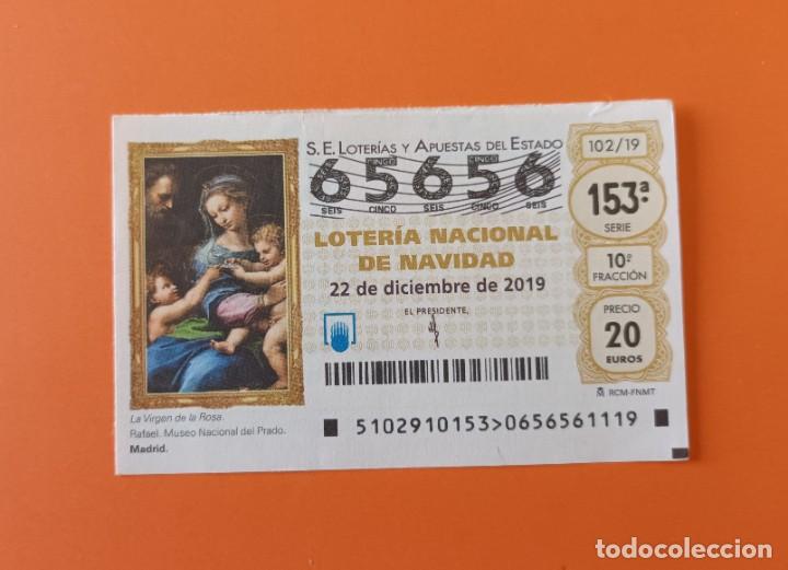 Nationale spanische Lotterie: Loteria capicua 65656