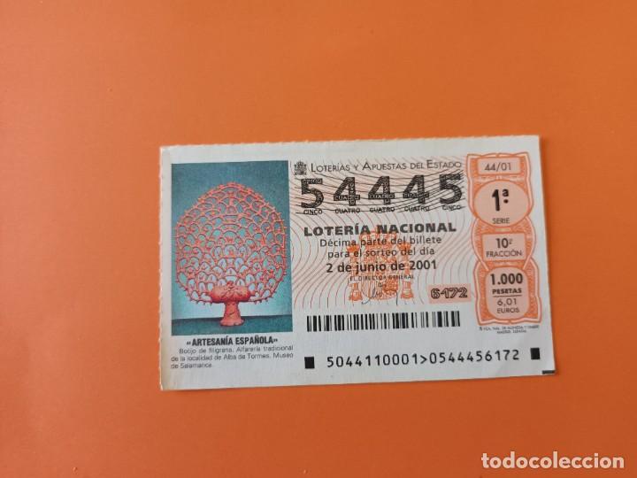 Nationale spanische Lotterie: Loteria capicua 54445