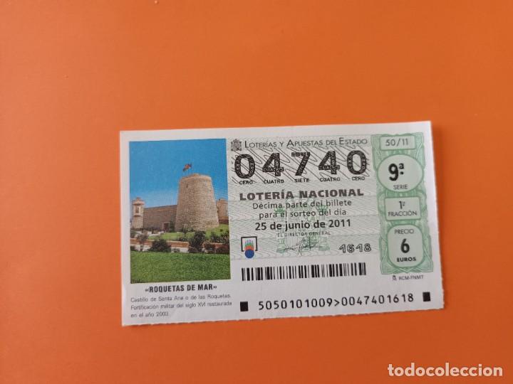 Nationale spanische Lotterie: Loteria capicua 04740