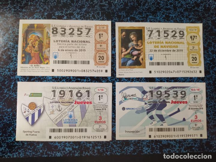 Loter&iacute;a nacional: LOTER&Iacute;A NACIONAL - A&Ntilde;O 2019 COMPLETO -JUEVES Y S&Aacute;BADOS -