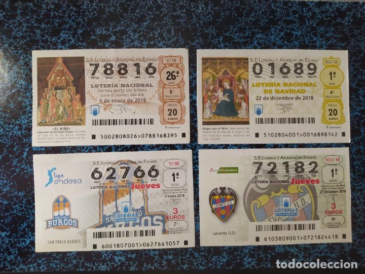 National Spanish Lottery: LOTER&Iacute;A NACIONAL - A&Ntilde;O 2018 COMPLETO -JUEVES Y S&Aacute;BADOS -
