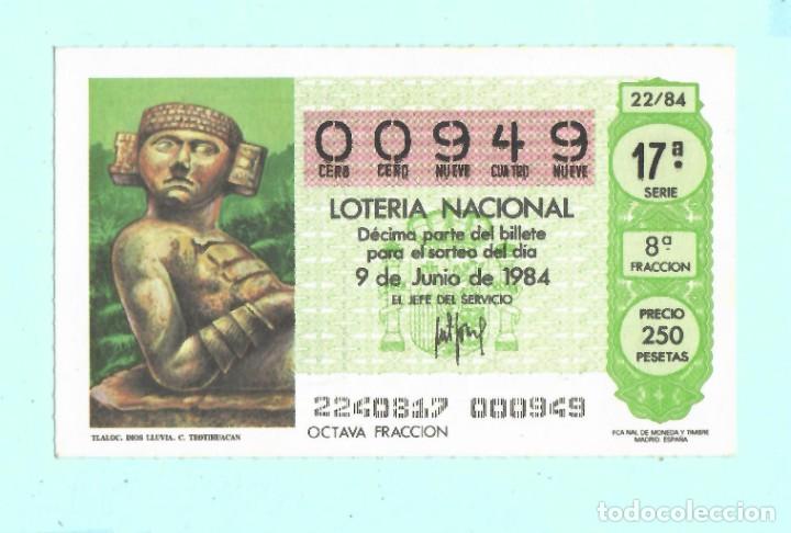 Lotteria Nationale Spagnola: UN DECIMO DE LOTERIA NACIONAL DEL 00001 AL 01000