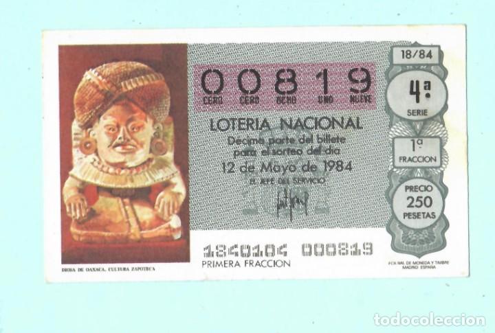 Lotteria Nationale Spagnola: UN DECIMO DE LOTERIA NACIONAL DEL 00001 AL 01000