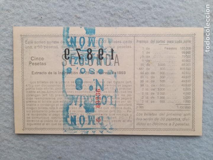 Loter&iacute;a nacional: D&eacute;cimo. Sorteo n&ordm;: 30 de 1939. - Foto 2