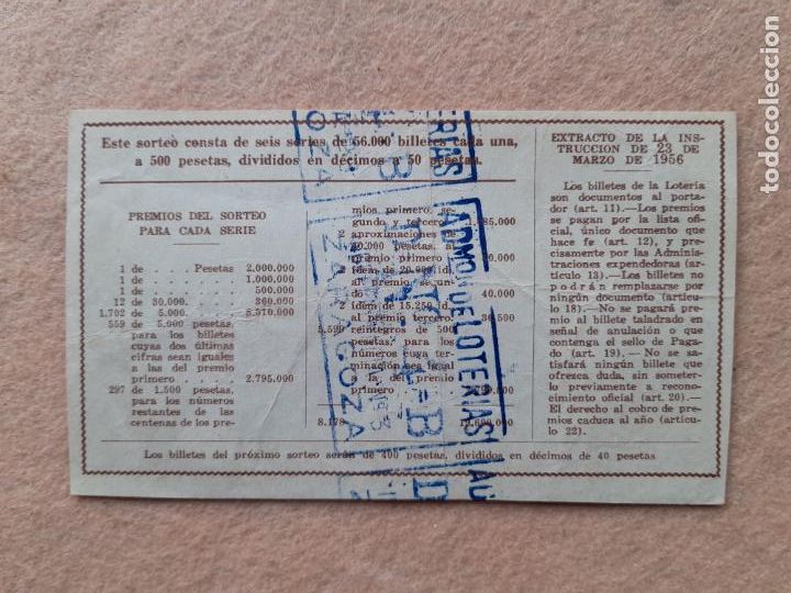 Loter&iacute;a nacional: D&eacute;cimo. Sorteo n&ordm; 22 de 1964. - Foto 2