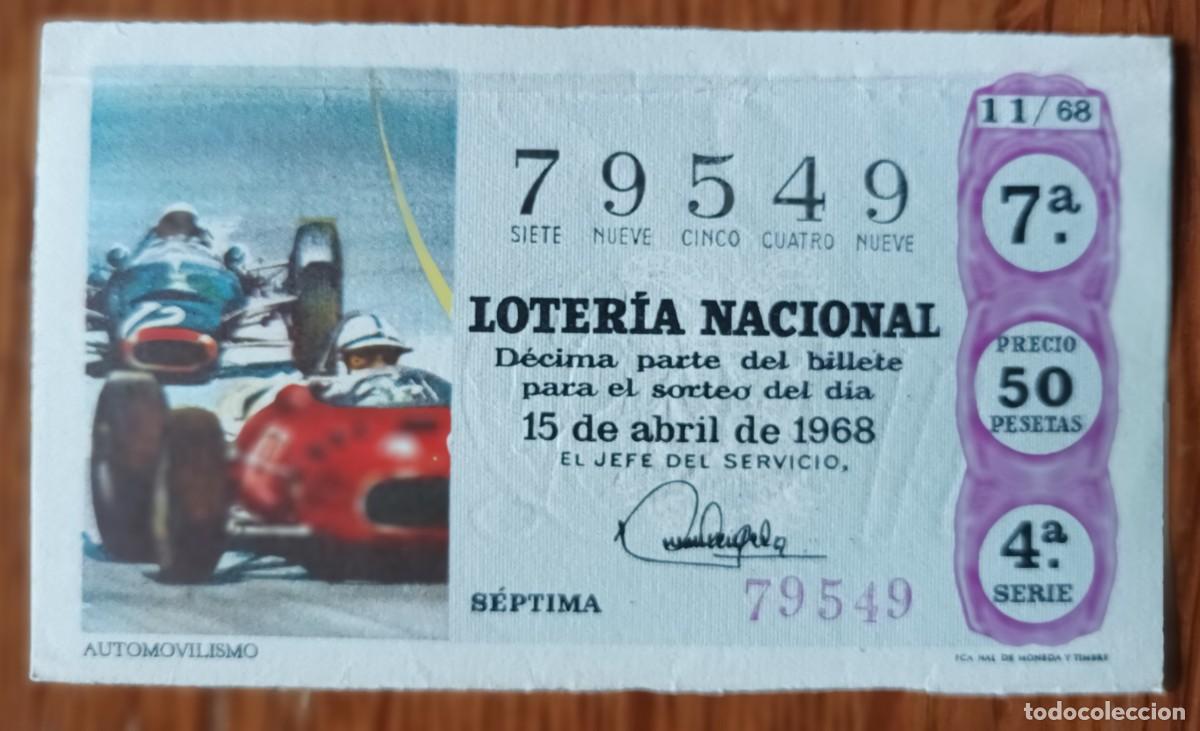 National Spanish Lottery: Loter&iacute;a Nacional, a&ntilde;o 1968, sorteo 11