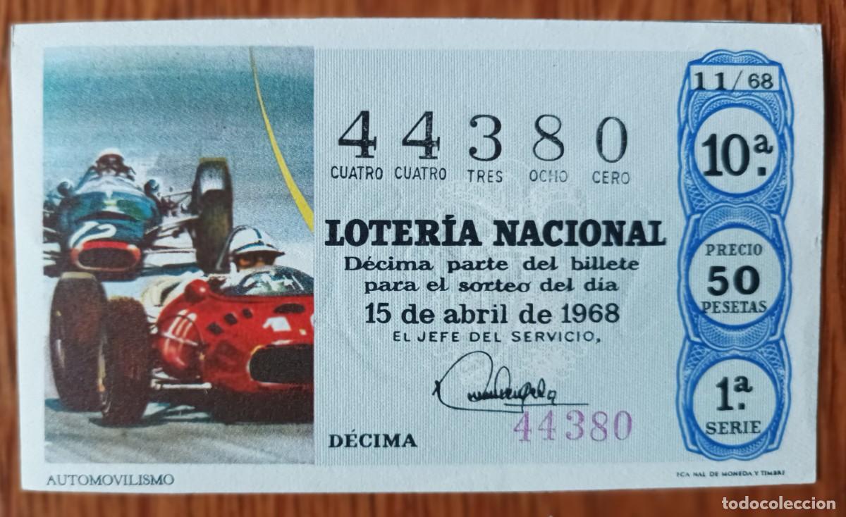 National Spanish Lottery: Loter&iacute;a Nacional, a&ntilde;o 1968, sorteo 11