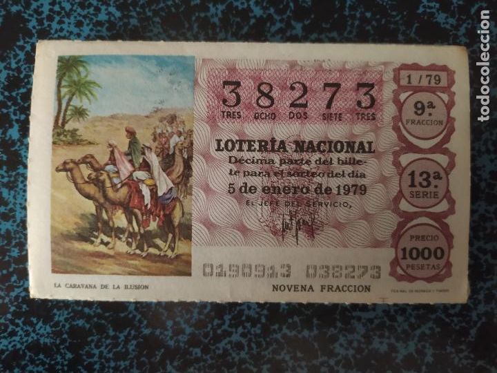 National Spanish Lottery: LOTER&Iacute;A NACIONAL - A&Ntilde;O 1979 COMPLETO - 50 D&Eacute;CIMOS - ESTADO IMPECABLE -