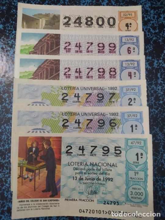 National Spanish Lottery: LOTERIA NACIONAL - 6 N&Uacute;MEROS CORRELATIVOS -