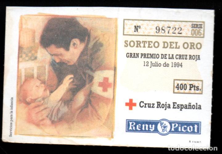 Nationale spanische Lotterie: SORTEO DE ORO DE LA CRUZ ROJA - 12 DE JULIO DE 1994 -