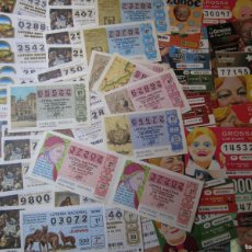 Lotería Nacional: LOTE +150 BOLETOS DE LOTERIA NACIONAL, 11 Y GROSA