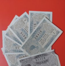 Lotería Nacional: 7 DECIMOS LOTERIA NACIONAL- 1950