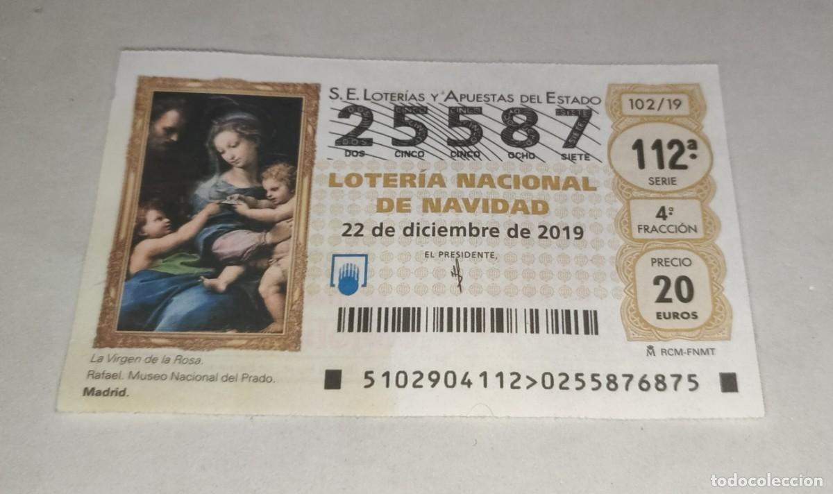 Loter&iacute;a Nacional: BILLETE &bull; LOTER&Iacute;A NACIONAL NAVIDAD 2019