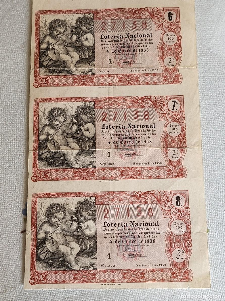 National Spanish Lottery: Loter&iacute;a Nacional Sorteo del Ni&ntilde;o 1958 Rambla Centro Barcelona