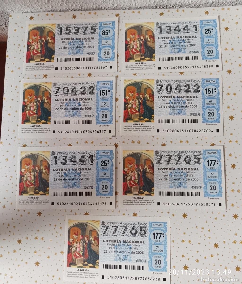National Spanish Lottery: Loter&iacute;a Navidad