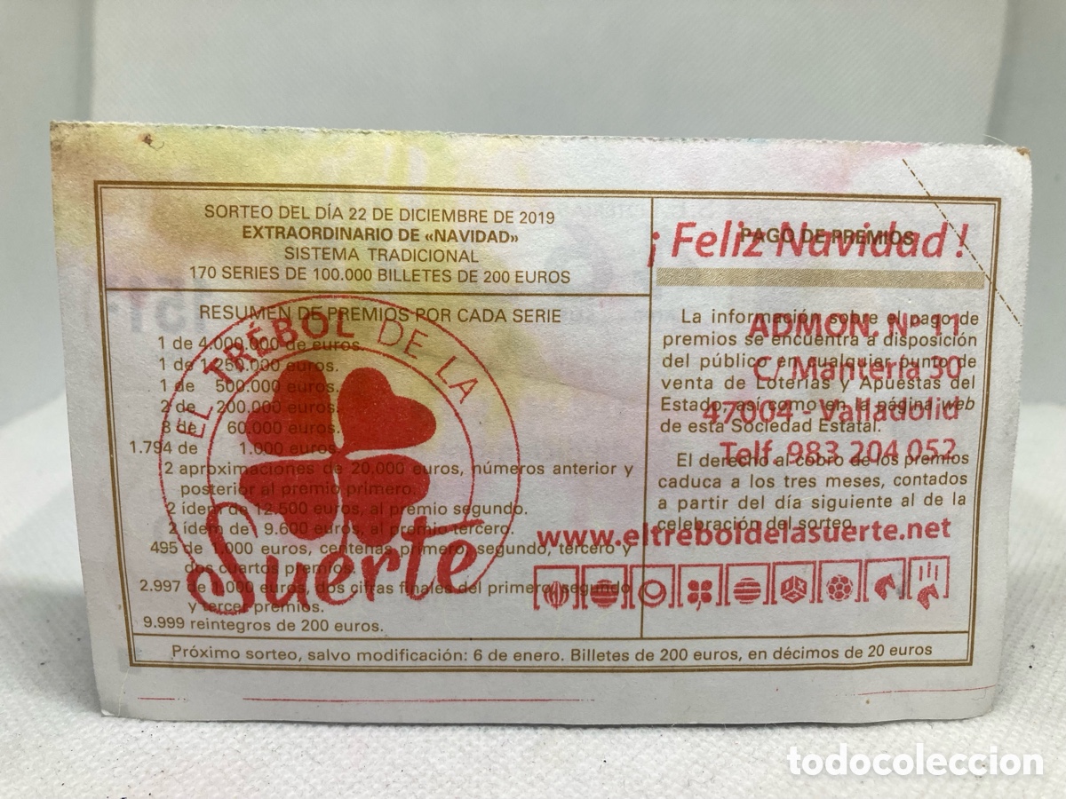 Loter&iacute;a nacional: D&Eacute;CIMO DE LOTER&Iacute;A - Foto 2