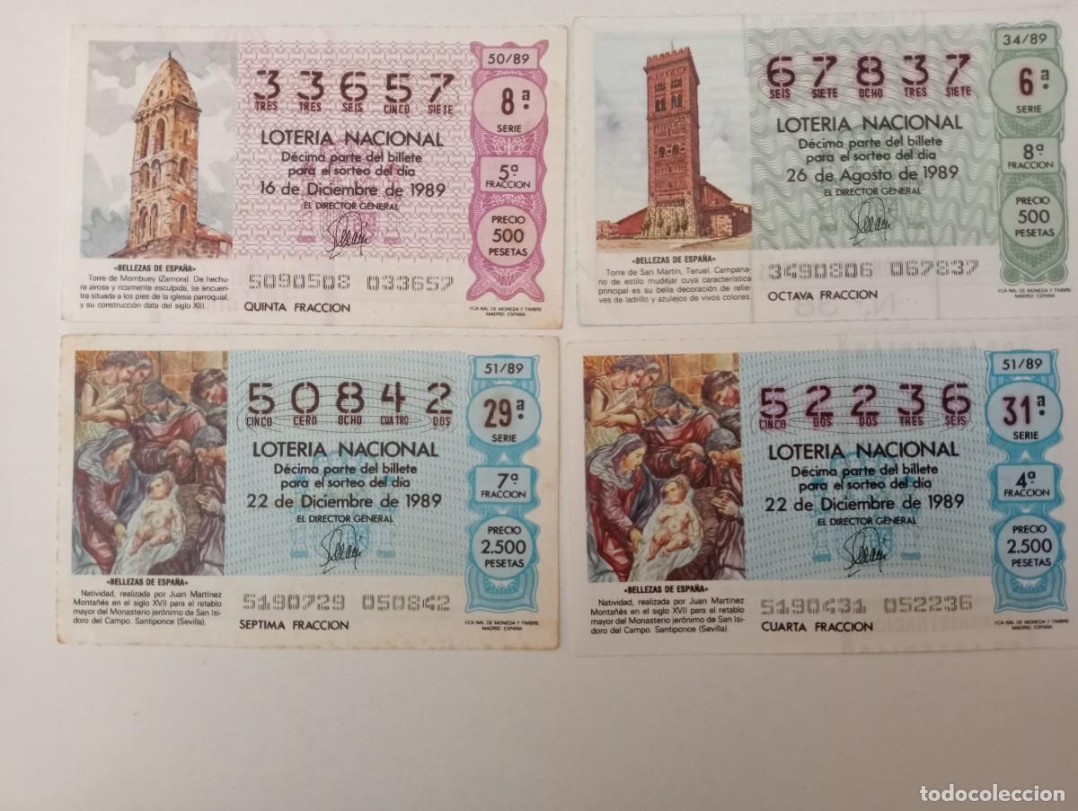 National Spanish Lottery: LOTERIA NACIONALA&Ntilde;O 1984 4-DECIMOS