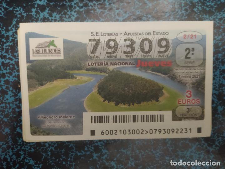 National Spanish Lottery: LOTER&Iacute;A NACIONAL DEL JUEVES - A&Ntilde;O 2021 COMPLETO - EXCELENTE ESTADO -