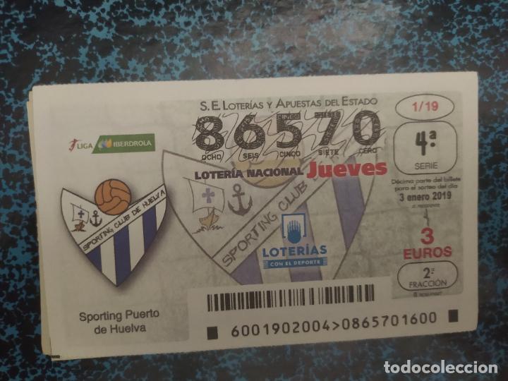 Loter&iacute;a nacional: LOTER&Iacute;A NACIONAL DEL JUEVES - A&Ntilde;O 2019 COMPLETO - EXCELENTE ESTADO -