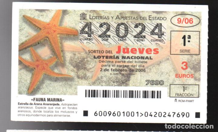 National Spanish Lottery: LOTER&Iacute;A NACIONAL - A&Ntilde;O 2006 - N&Uacute;MERO CAPIC&Uacute;A - SORTEO 9 -
