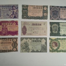 Lotería Nacional: LOTERÍA NACIONAL. AÑO 1948. COMPLETO. TODOS LOS SORTEOS