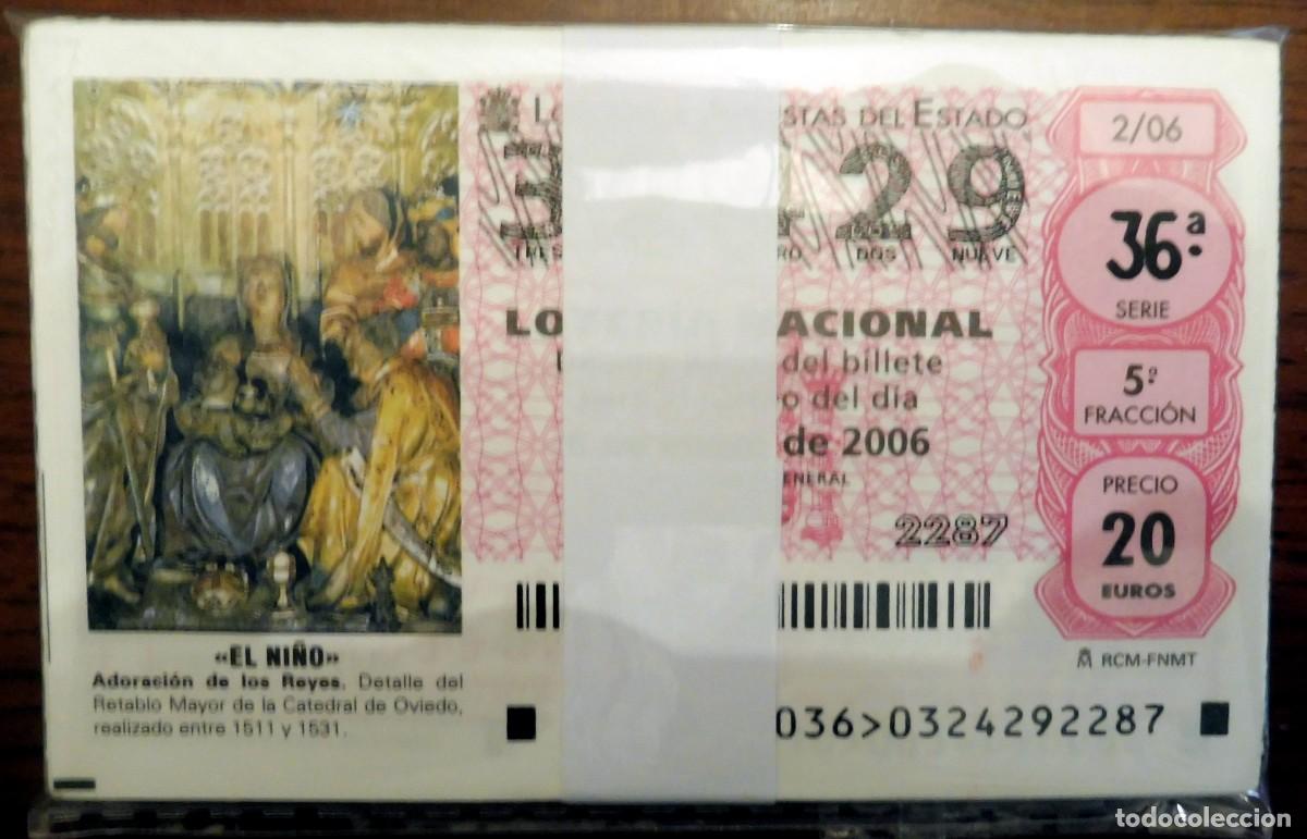 National Spanish Lottery: LOTERIA NACIONAL SABADOS - A&Ntilde;O 2006 COMPLETO - Atiendo listas de faltas