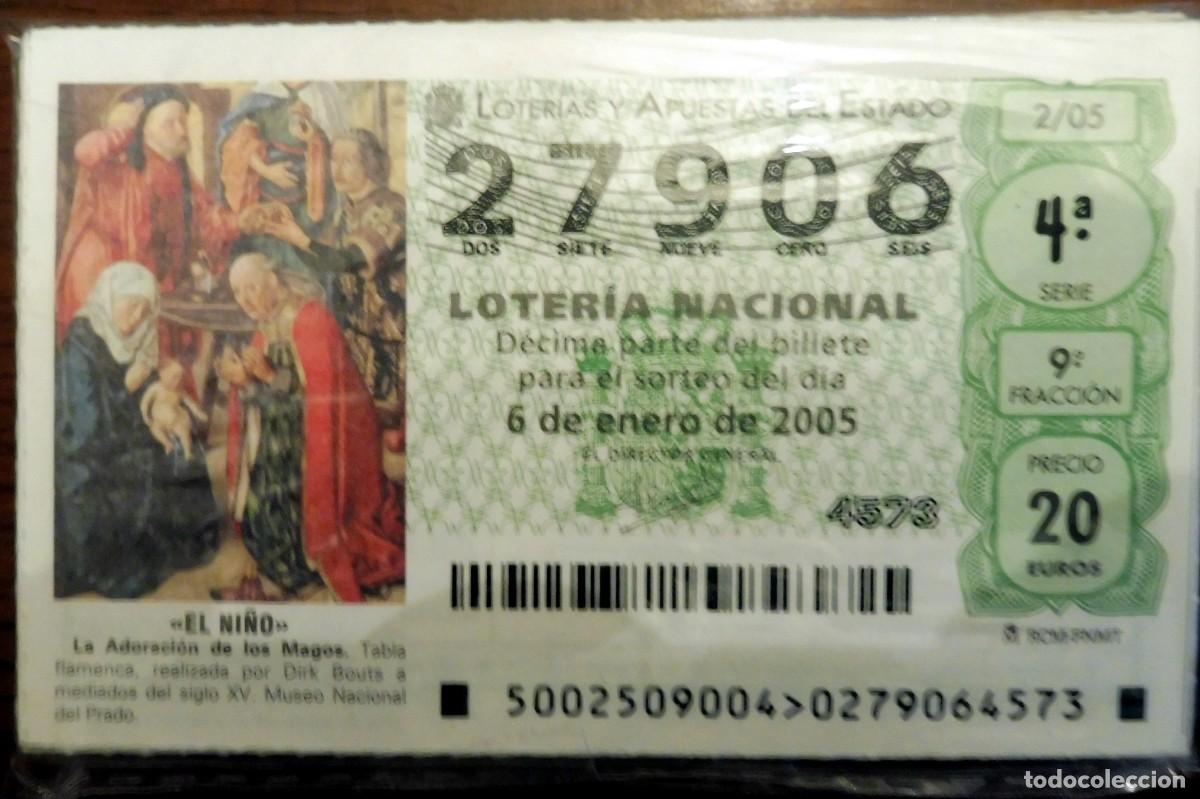 National Spanish Lottery: LOTERIA NACIONAL SABADOS - A&Ntilde;O 2005 COMPLETO - Atiendo listas de faltas