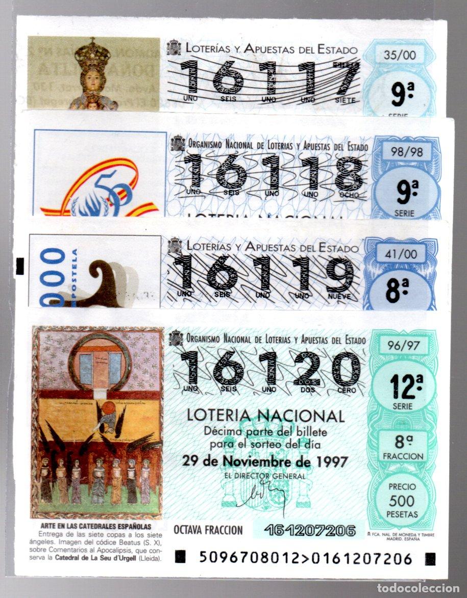 National Spanish Lottery: LOTERIA NACIONAL -4 D&Eacute;CIMOS PARA CORRELATIVA -
