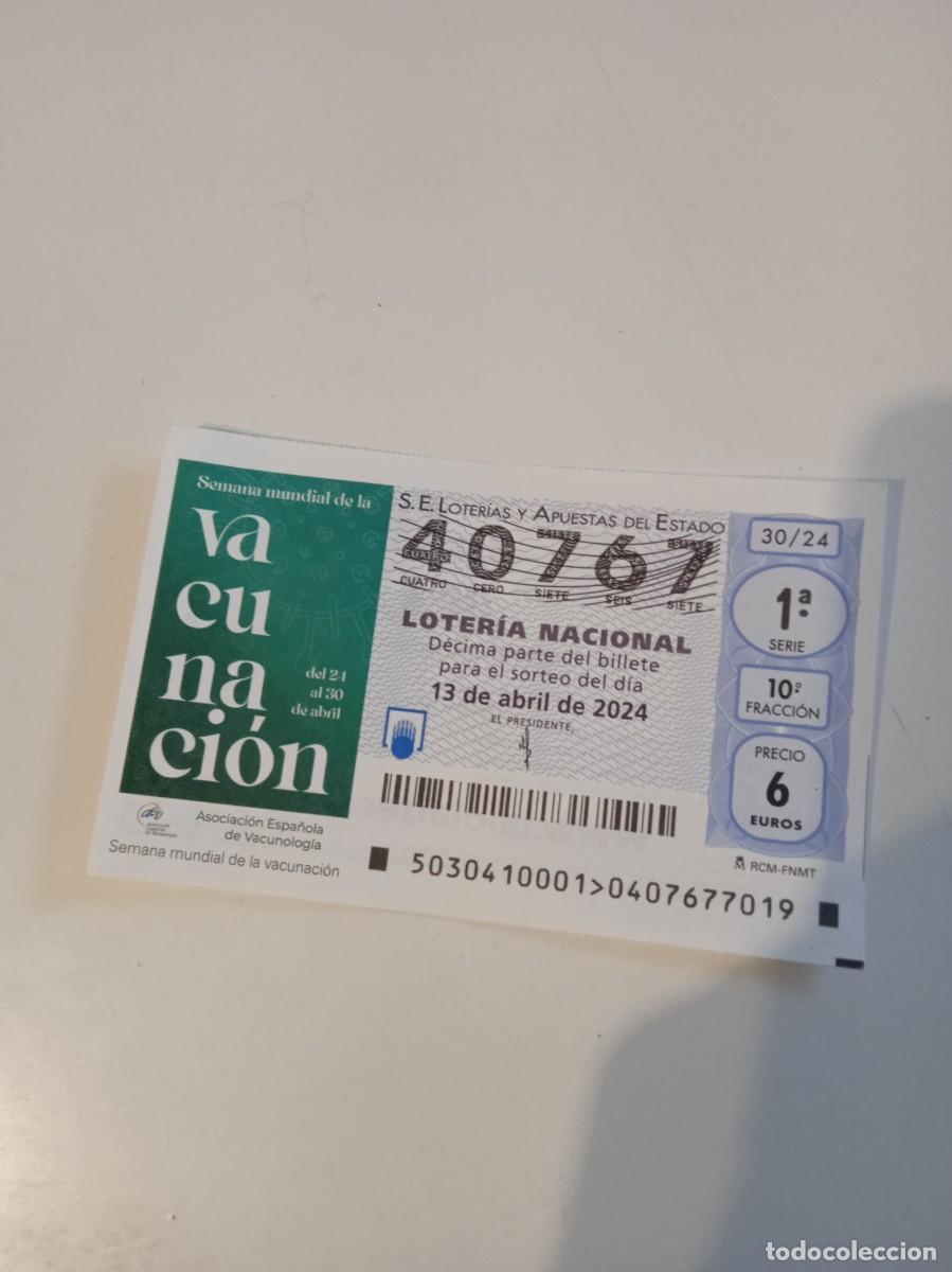 National Spanish Lottery: C-ESS LOTERIA NACIONAL VACUNACION