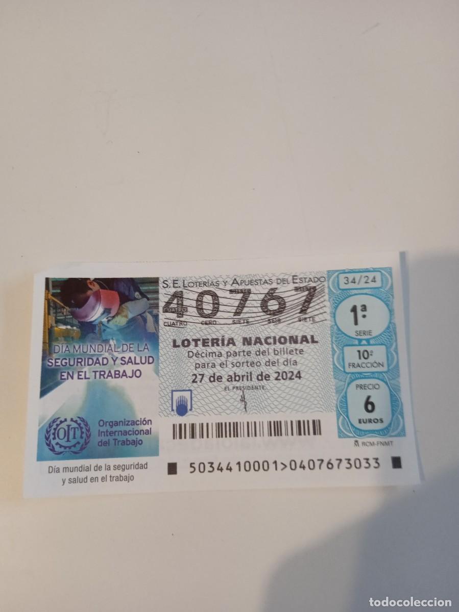 National Spanish Lottery: C-ESS LOTERIA NACIONAL SALUD Y SEGURIDAD EN EL TRABAJO