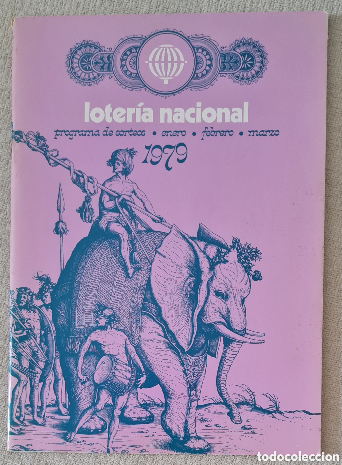 Loterie Nationale: LOTERIA NACIONAL - PROGRAMA DE SORTEOS ENERO, FEBRERO, MARZO 1979