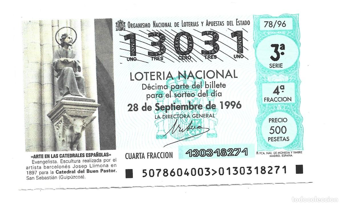 Lotteria Nationale Spagnola: UN DECIMO DE LOTERIA NACIONAL CAPACUA