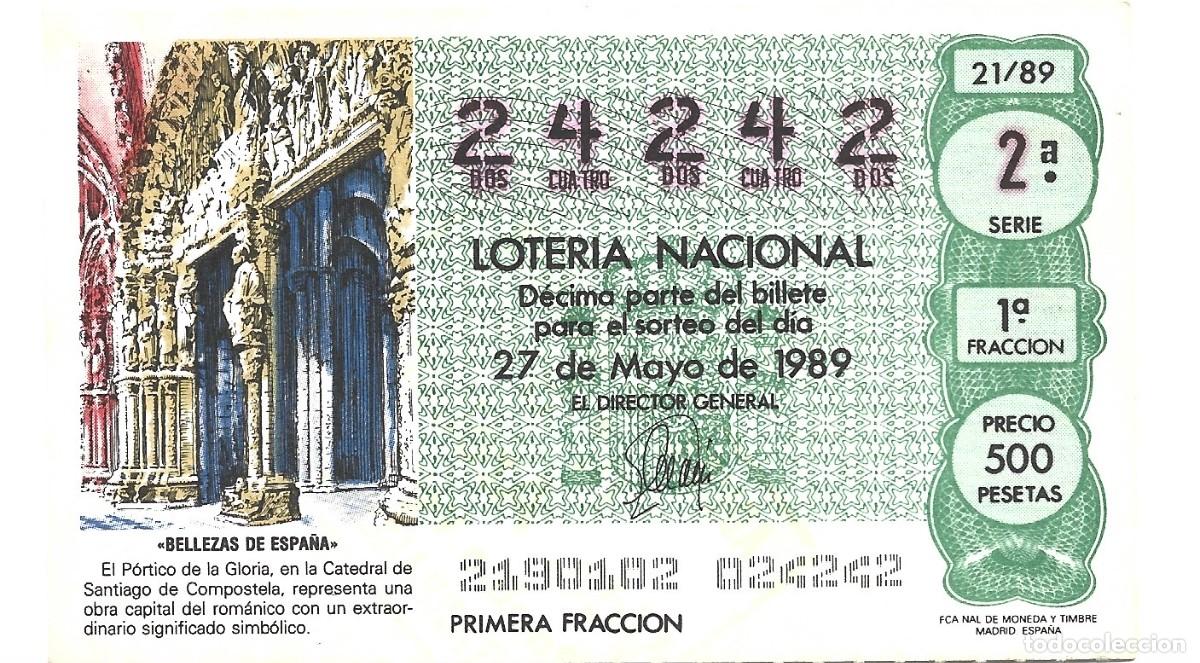 Lotteria Nationale Spagnola: UN DECIMO DE LOTERIA NACIONAL CAPACUA