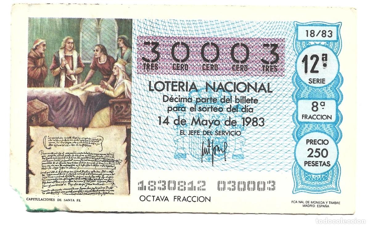 Lotteria Nationale Spagnola: UN DECIMO DE LOTERIA NACIONAL CAPACUA