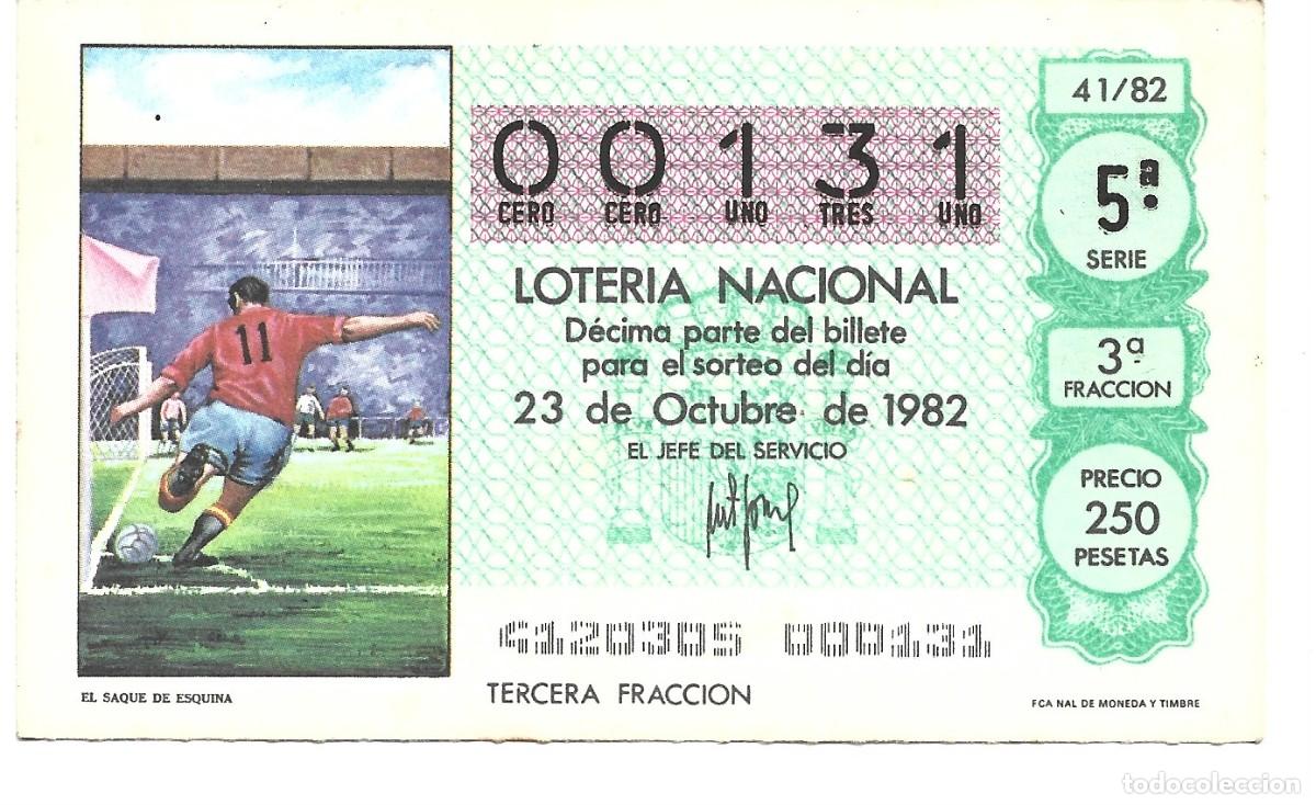 Lotteria Nationale Spagnola: UN DECIMO DE LOTERIA NACIONAL