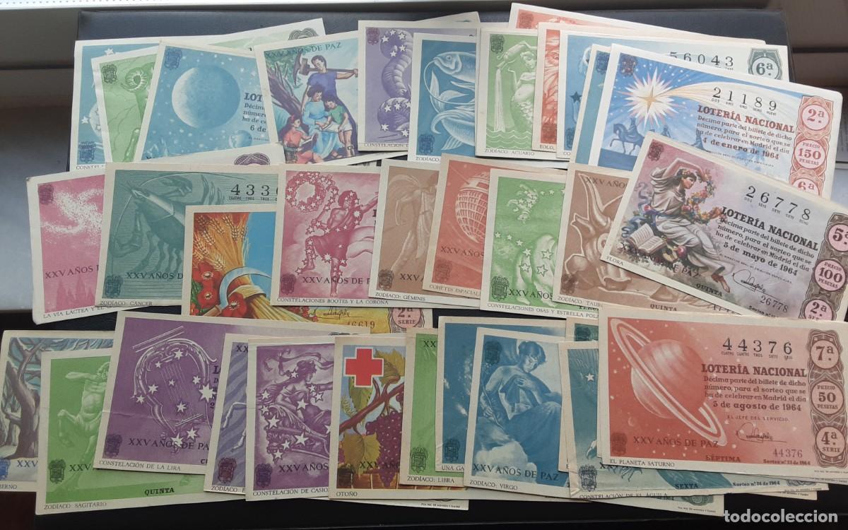 Loterie Nationale: Loter&iacute;a Nacional a&ntilde;o 1964 a falta de dos sorteos