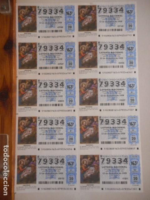 National Spanish Lottery: LOTE DE BILLETES DE LOTER&Iacute;A. A&Ntilde;O 2008