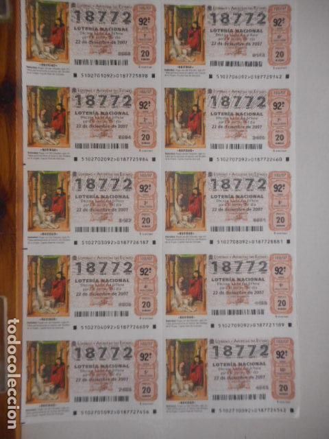 National Spanish Lottery: LOTE DE BILLETES DE LOTER&Iacute;A. A&Ntilde;O 2008