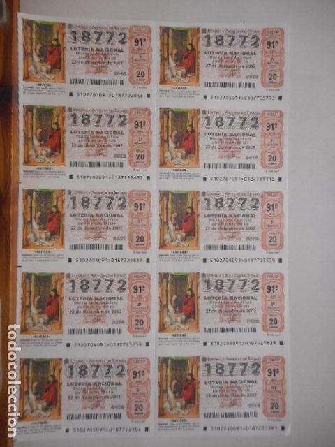 National Spanish Lottery: LOTE DE BILLETES DE LOTER&Iacute;A. A&Ntilde;O 2008
