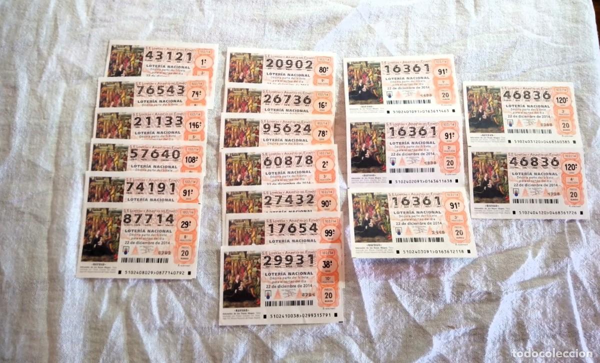 Lotaria Nacional: Loter&iacute;a y papeletas sorteo Gordo 2014