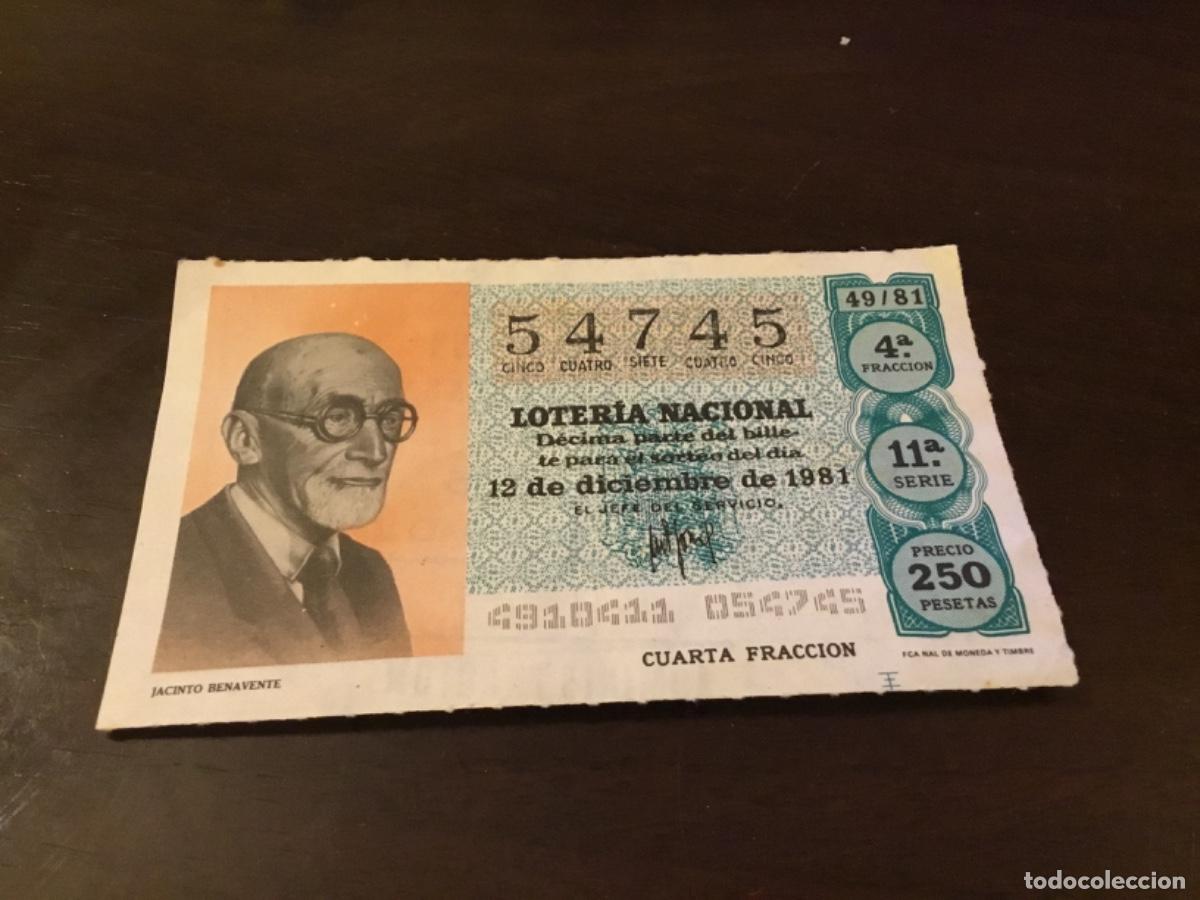 Loter&iacute;a nacional: Antiguo d&eacute;cimo capic&uacute;a - Foto 1