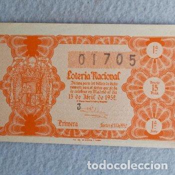 Loter&iacute;a nacional: D&eacute;cimo. Sorteo n&ordm;: 11 de 1952. - Foto 1