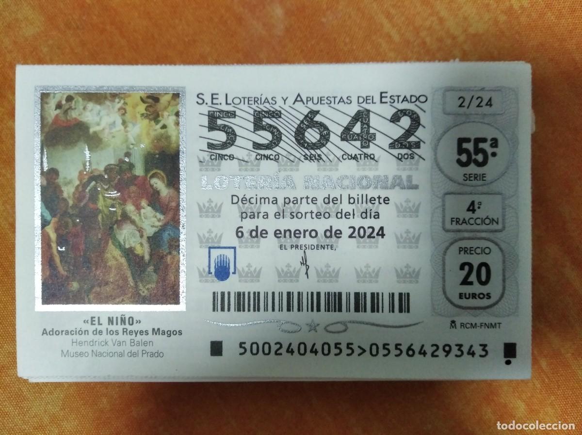 National Spanish Lottery: LOTERIA NACIONAL SORTEO DE LOS S&Aacute;BADOS. A&Ntilde;O 2024 COMPLETO. SORTEOS ESTRAORDINARIOS TODOS DIFERENTES