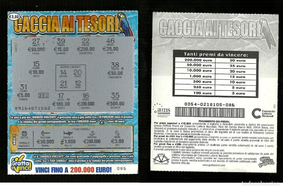 Loter&iacute;a Nacional: Gratta e Vinci - Caccia ai Tesori - Lotto 54