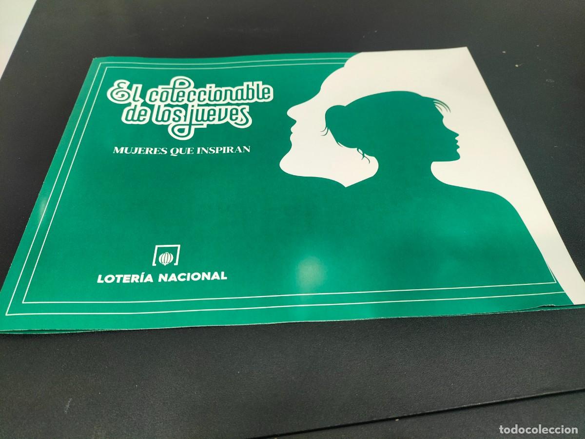 Loterie Nationale: ALBUM LOTER&Iacute;A JUEVES MUJERES QUE INSPIRAN DEL 6 FEBRERO 2025 AL 13 MARZO 2025