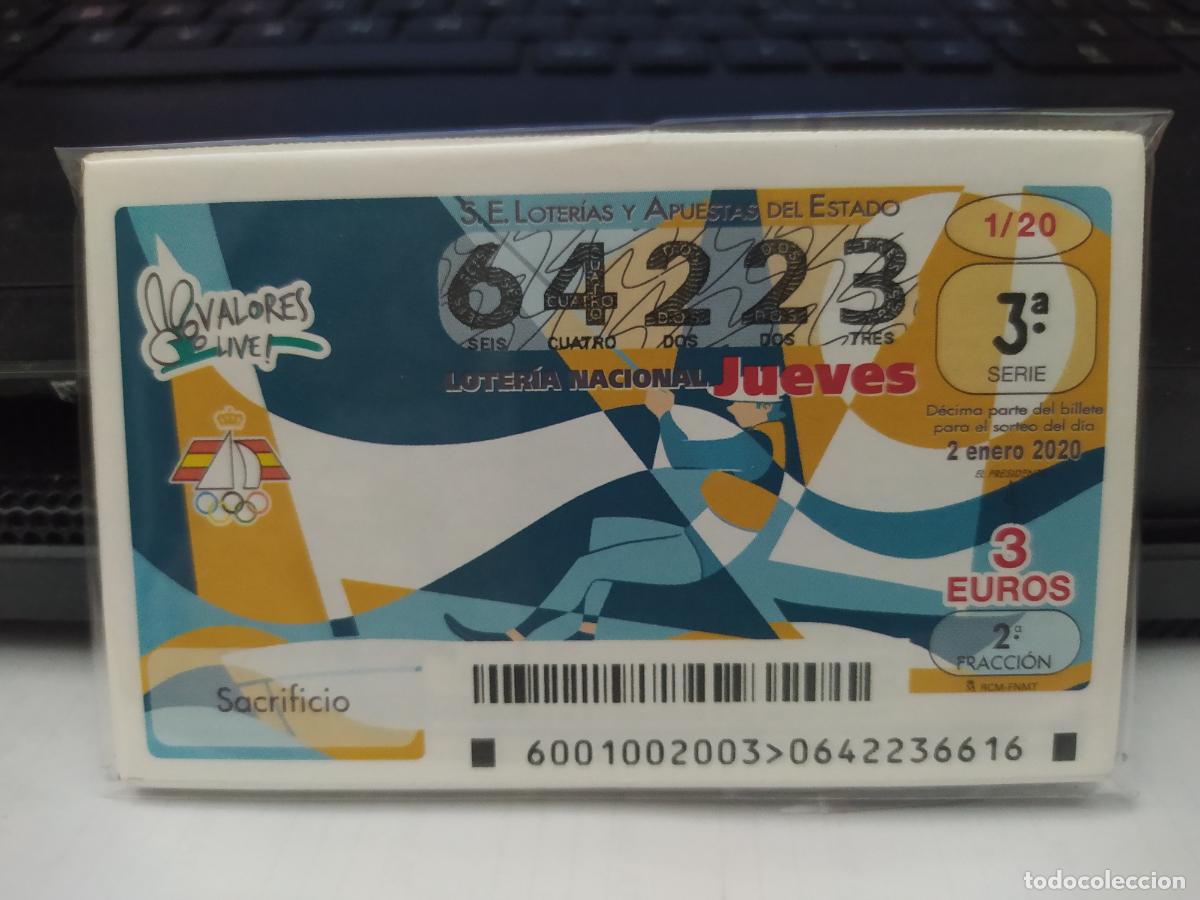 Nationale spanische Lotterie: LOTER&Iacute;A NACIONAL DEL JUEVES - A&Ntilde;O 2020 COMPLETO -