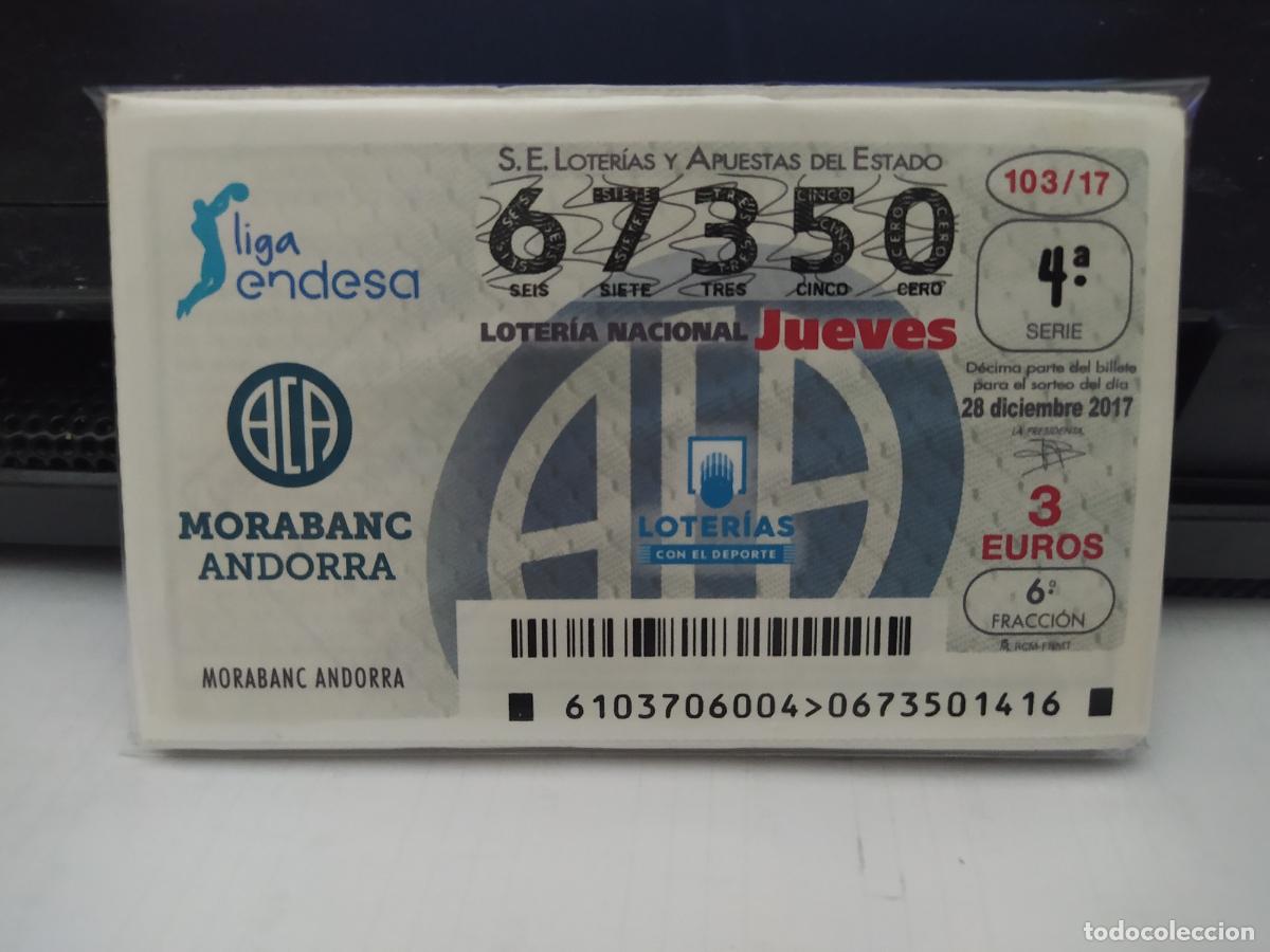 Nationale spanische Lotterie: LOTER&Iacute;A NACIONAL DEL JUEVES - A&Ntilde;O 2017 COMPLETO -